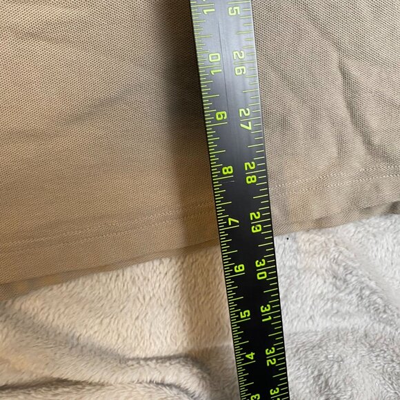 Duluth Mens Polo Shirt Size XL Short Sleeve Tan 100% Cotton Casual Classic - Picture 4 of 8